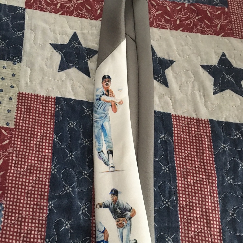 Chicago White Sox theme necktie